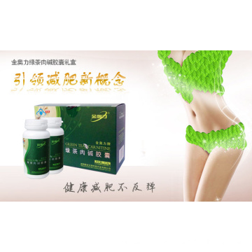 Natural Green Tea and L-Carnitine Capsule Fat Burning Product